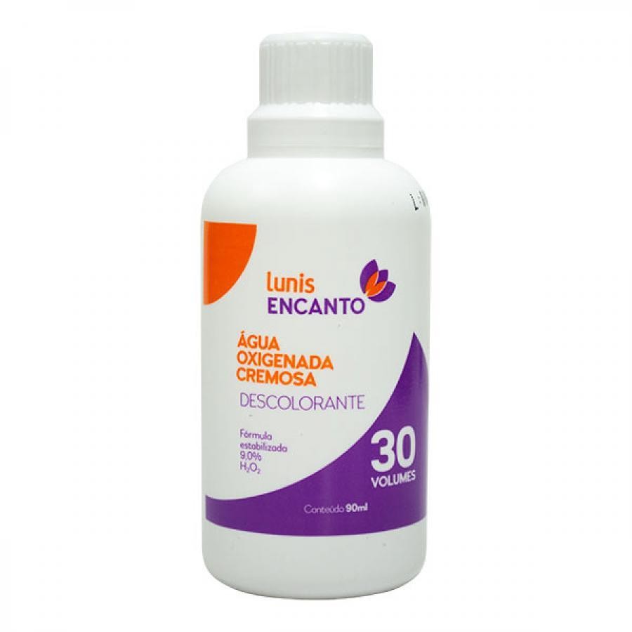 Agua Oxigenada 30 Volumes Lunis Encanto 90Ml em Oferta na Shopee