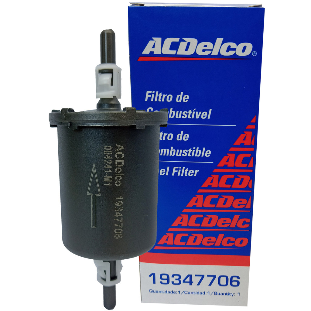 Filtro Combustível Gasolina Acdelco Cruze Omega Prisma Onix