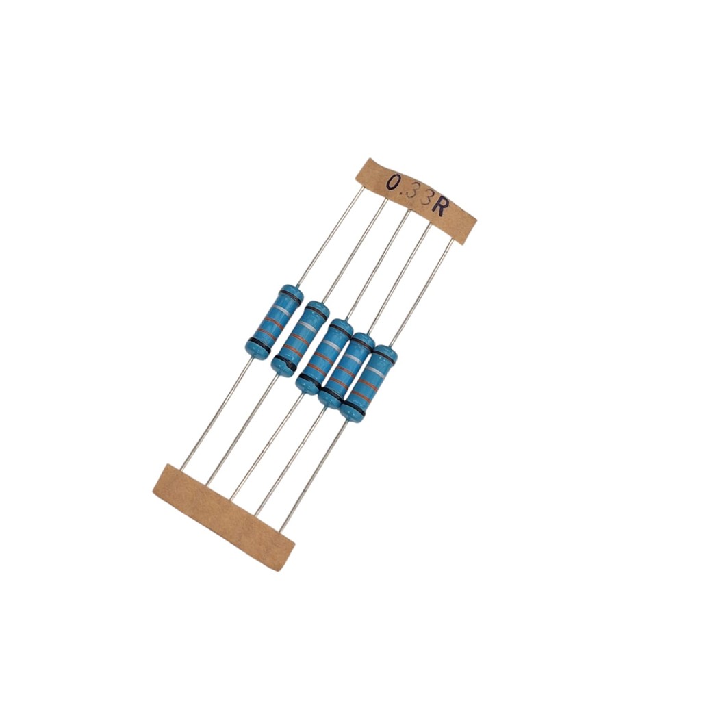 Kit 05 Resistor Precisão 0.33R 1% 2W