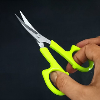 1 Peça Tesoura Curva Verde Bordado Corte Cabeça Para Cima Dobrar Tecidos Costura Roupas Ponto Cruz Tesouras De Linha Ace em Oferta na Shopee