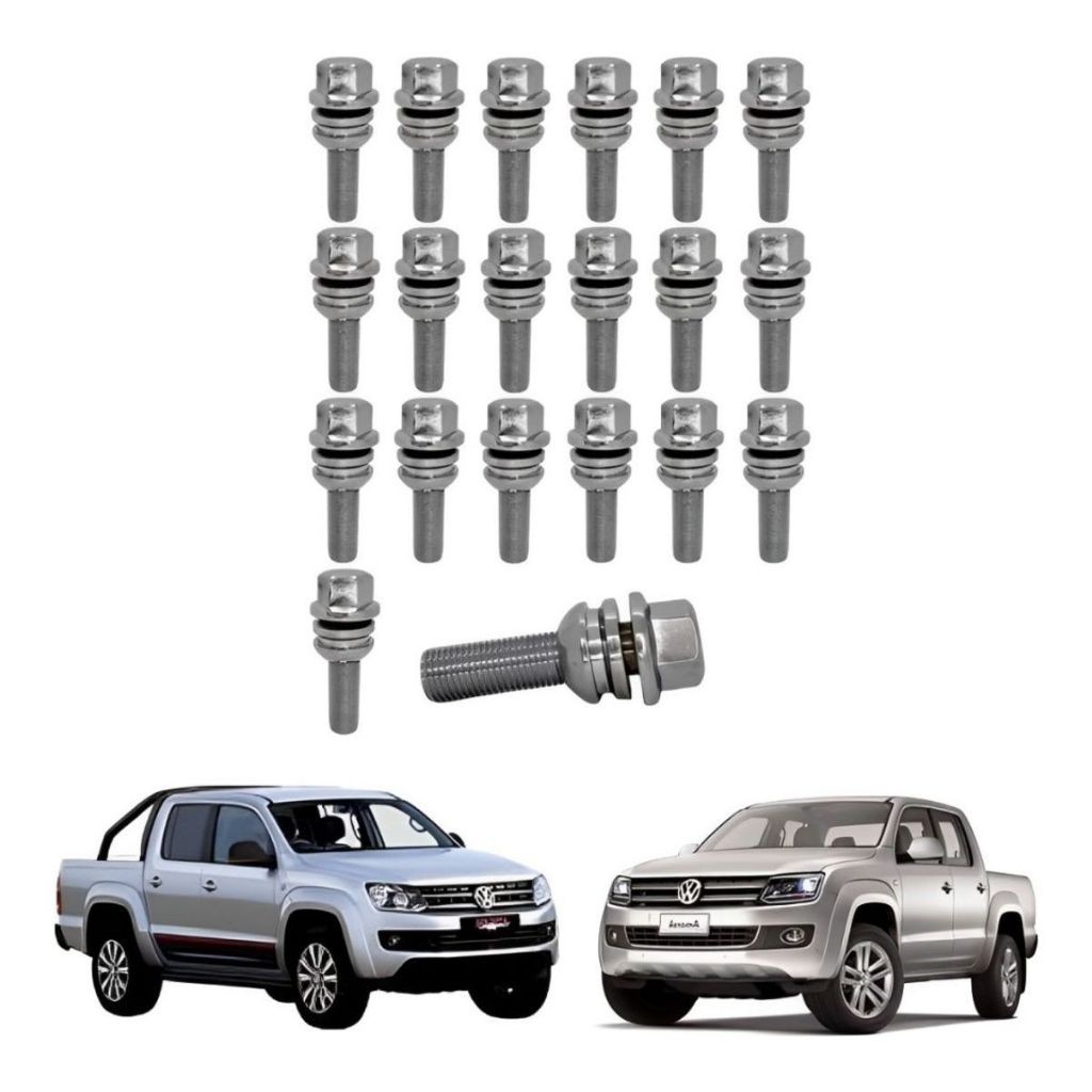 Jogo De Parafusos Original Amarok C/ Arruela 20 Peças