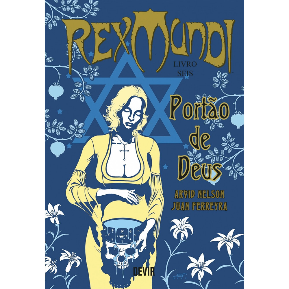 Capa do livro Comics - Rex Mundi - por Arvid Nelson - Editora Devir Livraria