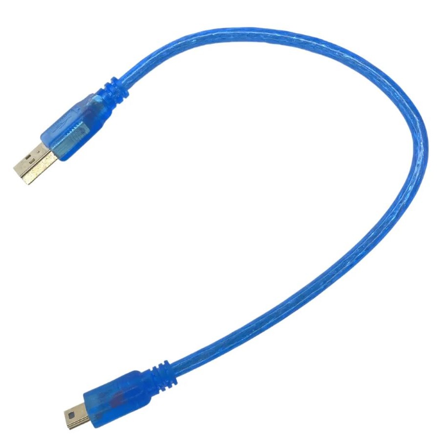 Cabo Mini USB para Arduino Nano - 30cm | Conexão Rápida e Eficiente 93.30.050