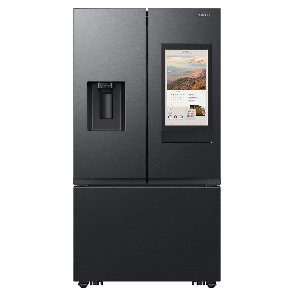 Refrigerador Family Hub Smart French Door Rf27 Samsung Frost Free com Soundbar 564 Litros Black Inox - Rf27cg5910b1