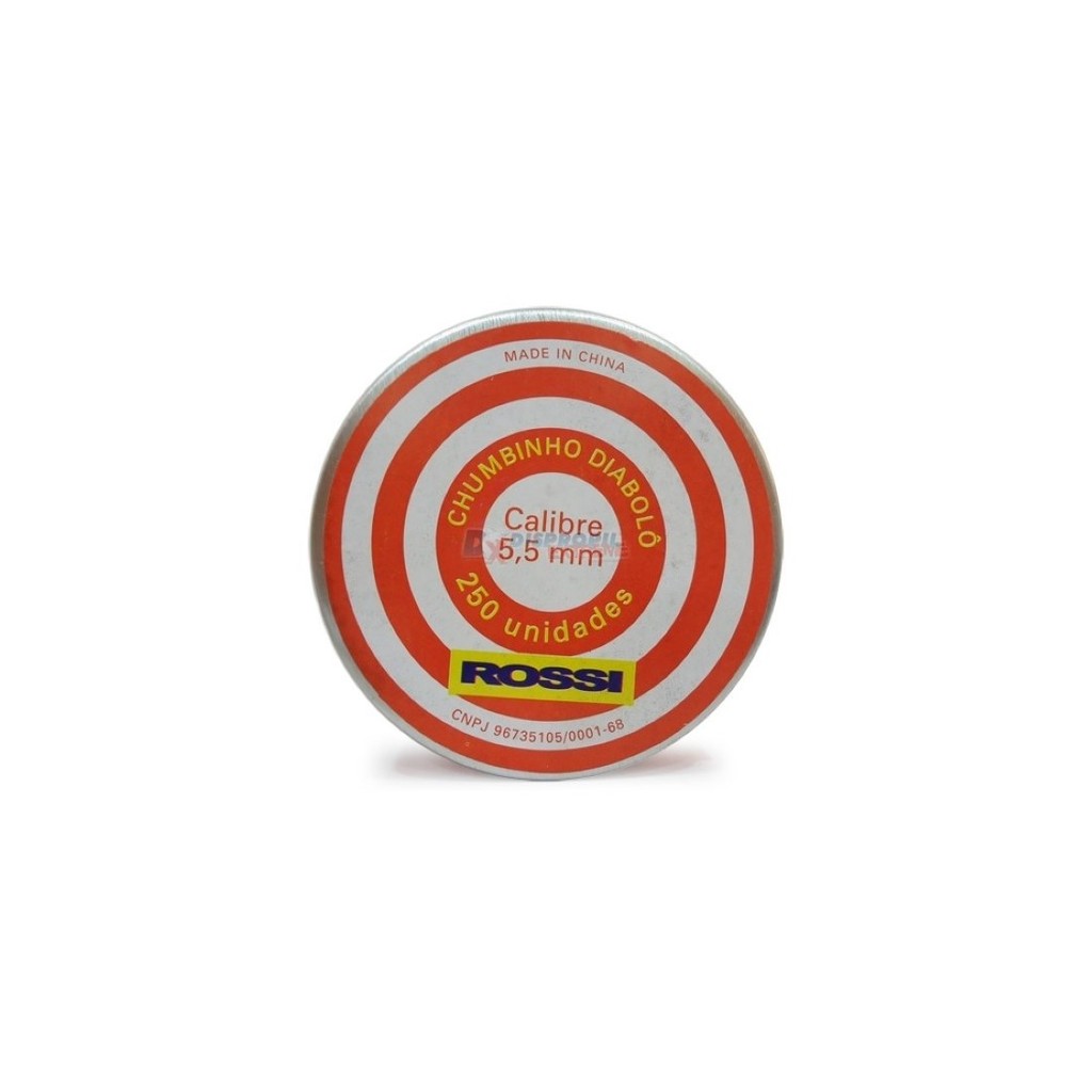 CHUMBINHO ROSSI DIABOLO 5,5MM - 20101120 em Oferta na Shopee
