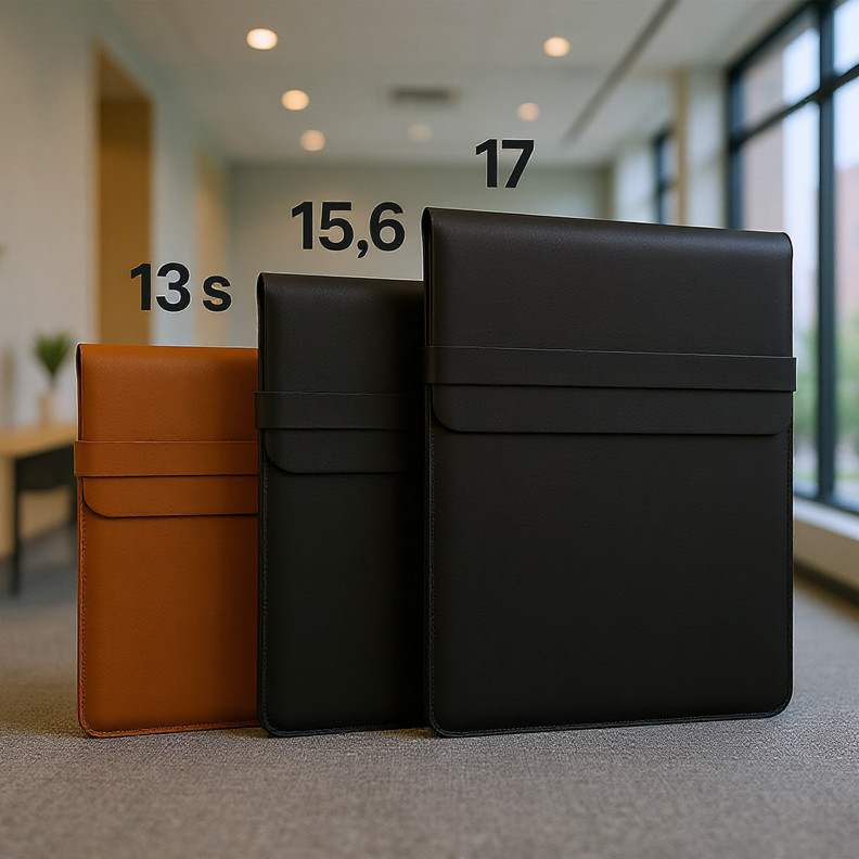 Capa Para Macbook e Notebook 13 15'6 17 Proteção Interna Premium Compartimento Seguro