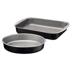 Jogo de Assadeiras 2 Peças Alumínio Antiaderente 22cm e 28cm - Tramontina