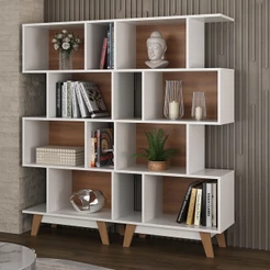 Estante para Livros 8 Nichos CJ-007 - Hecol Móveis