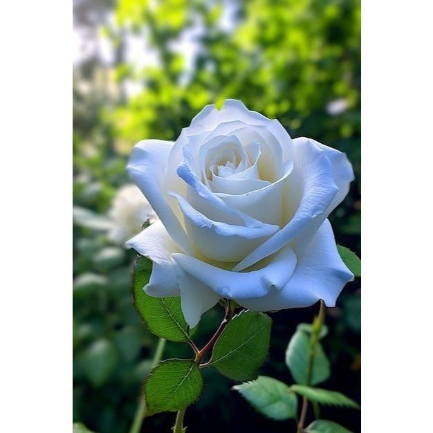 Rosa albina Círio dos Anjos – 100 sementes com manual de cultivo I