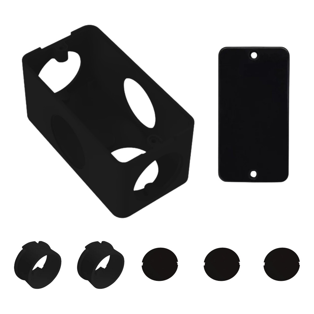 Kit Caixa De Passagem 4x2 Condulete 3/4 Pol + Acessórios