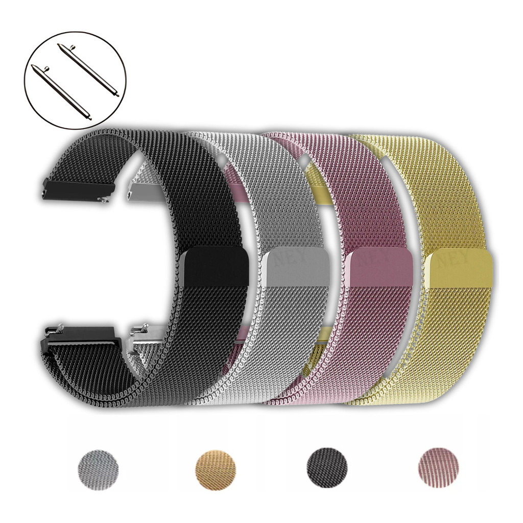 Pulseira Metal Active2 Amazfit Bip GTR42/47mm GTS GTR3PRO 20mm 22mm