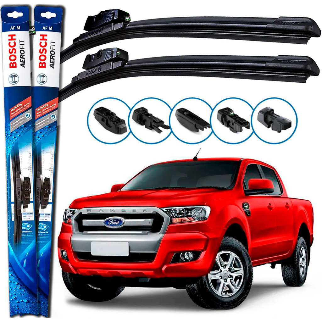 Par Palheta Limpador Parabrisa Ranger 2017 2018 2019 2020 2021 2022 Bosch em Oferta na Shopee
