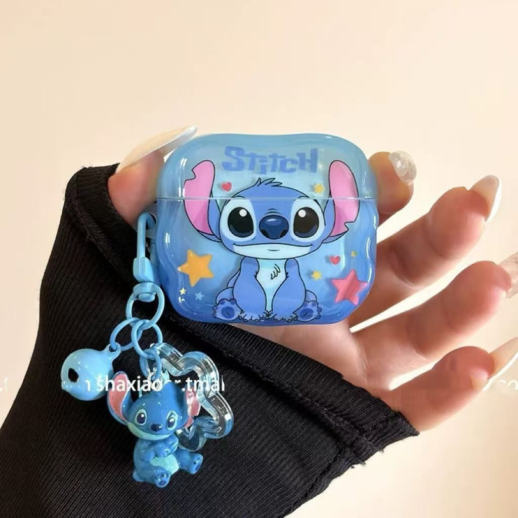 Stitch AirPods Pro2 Geração Fone De Ouvido Capa Protetora airpods4 Bluetooth Apple 3 em Oferta na Shopee