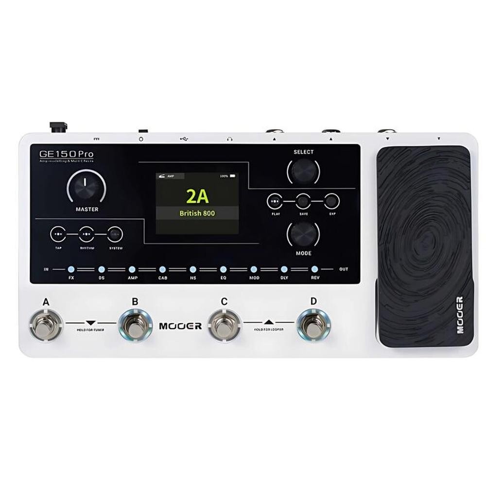 PEDALEIRA MOOER P/ GUITARRA GE150PRO