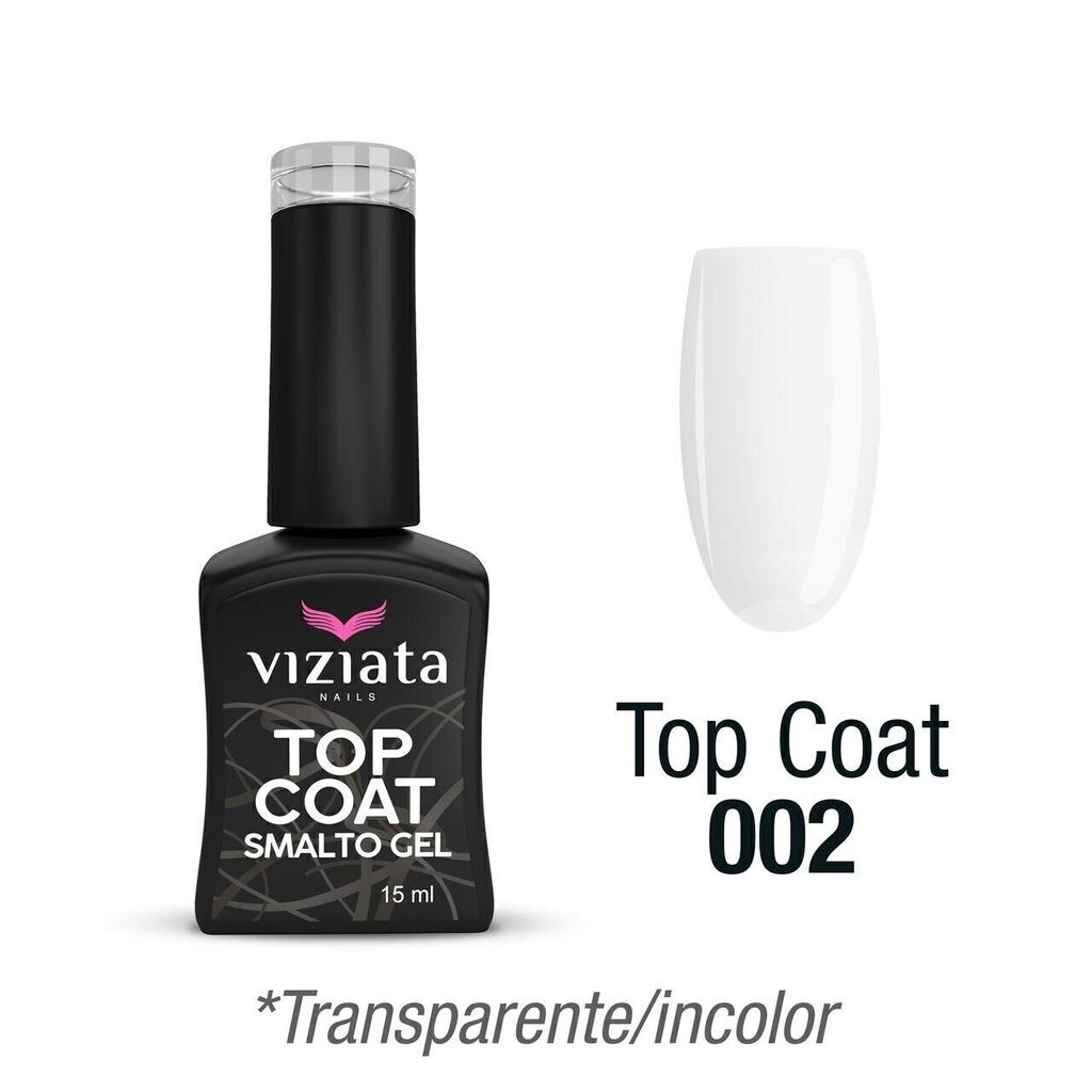 TOP COAT GEL 002 VIZIATA NAILS em Oferta na Shopee