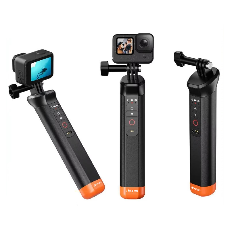 Vedo flutuante aperto de mão selfie vara com alça de mão 15m à prova dwireless água controle para GoPro Hero