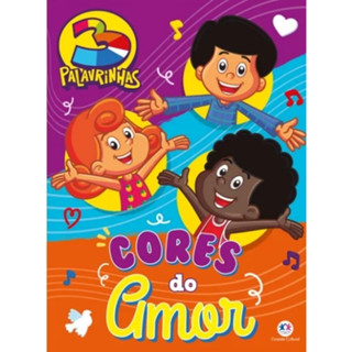 Livro 3 Palavrinhas - Cores Do Amor em Oferta na Shopee