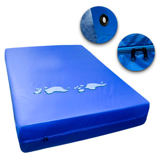 Capa de Colchão Impermeável Solteiro Hospitalar Protetor Impermeável em Oferta na Shopee