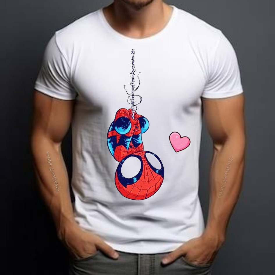 Camisa Estampada Homem Aranha: Blusa Femininas, Masculina e Camisetas Infantis. Estampas Exclusivas!