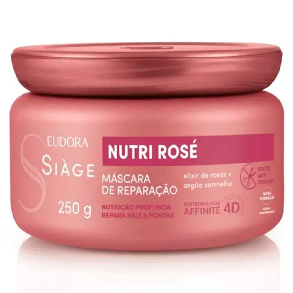 Máscara Capilar Siàge Nutri Rosé 250g - Beauty