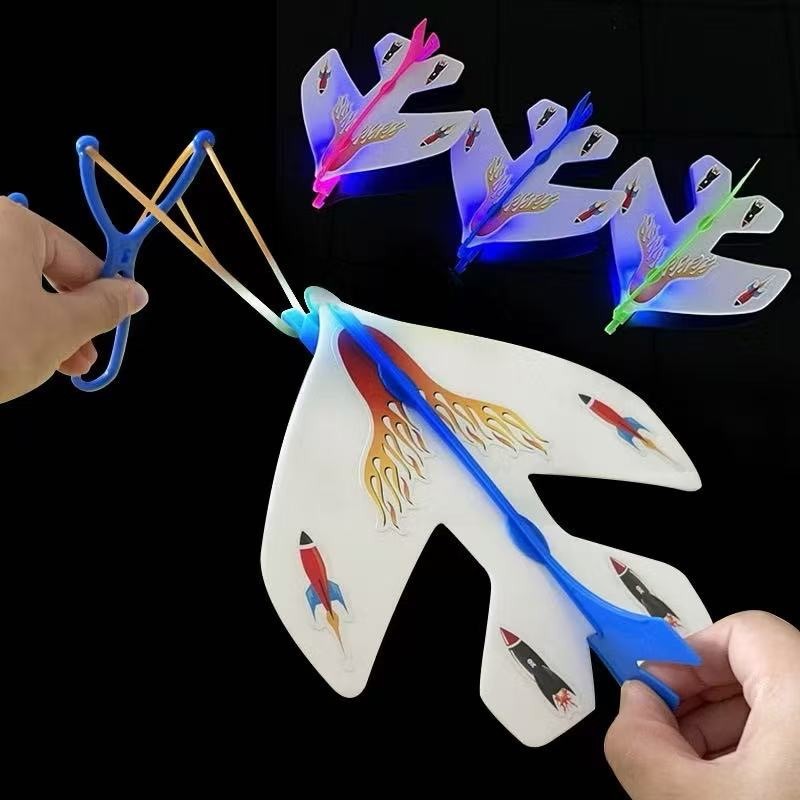 Brinquedos Estilingue De Avião Com Led Crianças Aventura Voo avião De Exterior Para  Crianças lembrancinhas De Festa