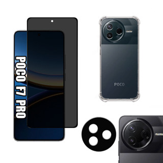 KIT Para Xiaomi Poco F7 Pro - Película de Privacidade 3D + Capa + Câmera em Oferta na Shopee