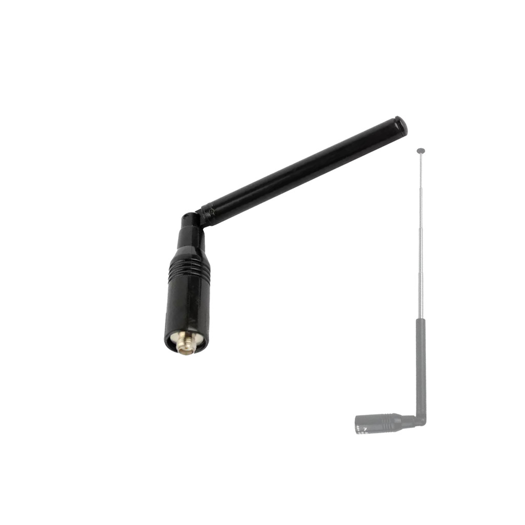 Antena retrátil e dobrável para radio baofeng VHF UHF SMA-F