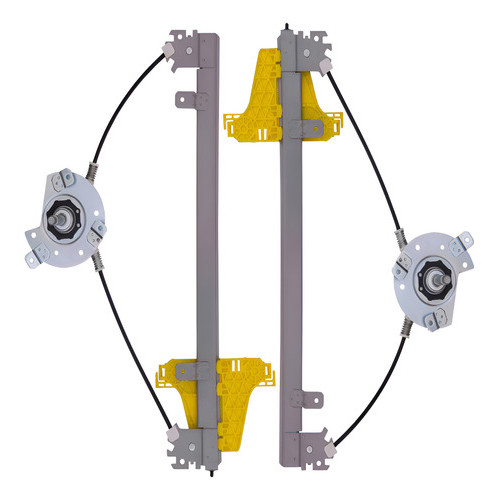 Par Maquina Elevador  Vidro Manual Dnt Gol Voyage Após 2008