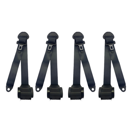 Kit 4 Cintos De Segurança Retrátil 3 Pontos Universal Dialp