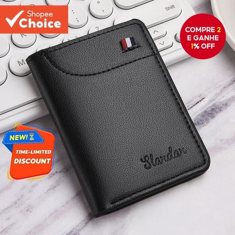 mini Carteira Ultrafina , Estilo Curto Masculino vertical Jovem , Personalizada , Coreano