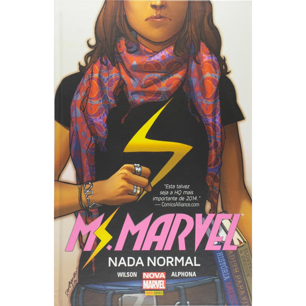 Livro Ms. Marvel: Nada Normal - Capa Dura - G. Willow Wilson [2015]