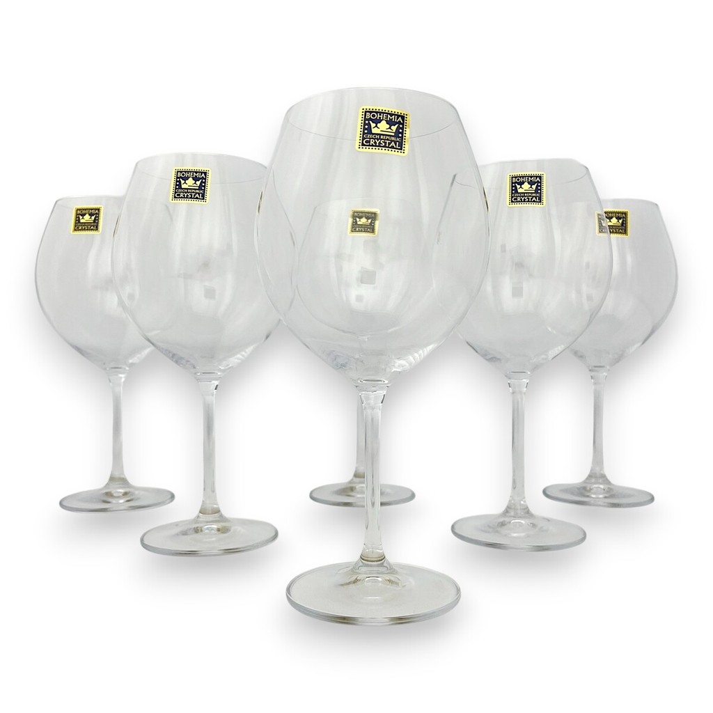 Jogo 6 Taças Gastro Cristal Bohemia Gin Drink Coquetel 750ml