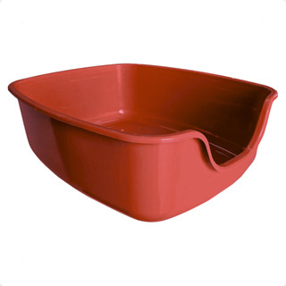 Caixa De Areia Gigante Para Gatos Alvorada Pet - Vermelho em Oferta na Shopee