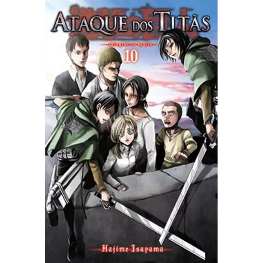 ATAQUE DOS TITÃS VOL. 10 MANGÁ SHINGEKI NO KYOJIN em Oferta na Shopee