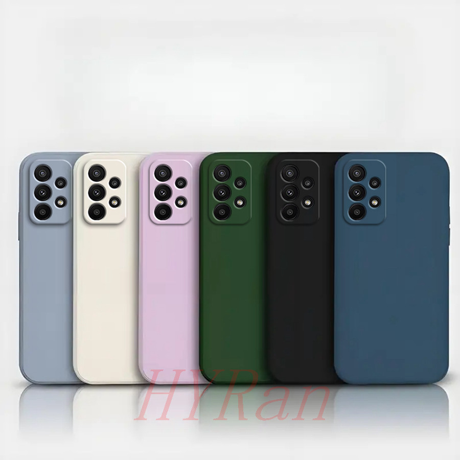 Samsung A13/A23/A33/A53/A73/A72/A04S/A13 5G/A32/A52S/A52 5G Capa De Telefone De silicone De Cor Sólida YT