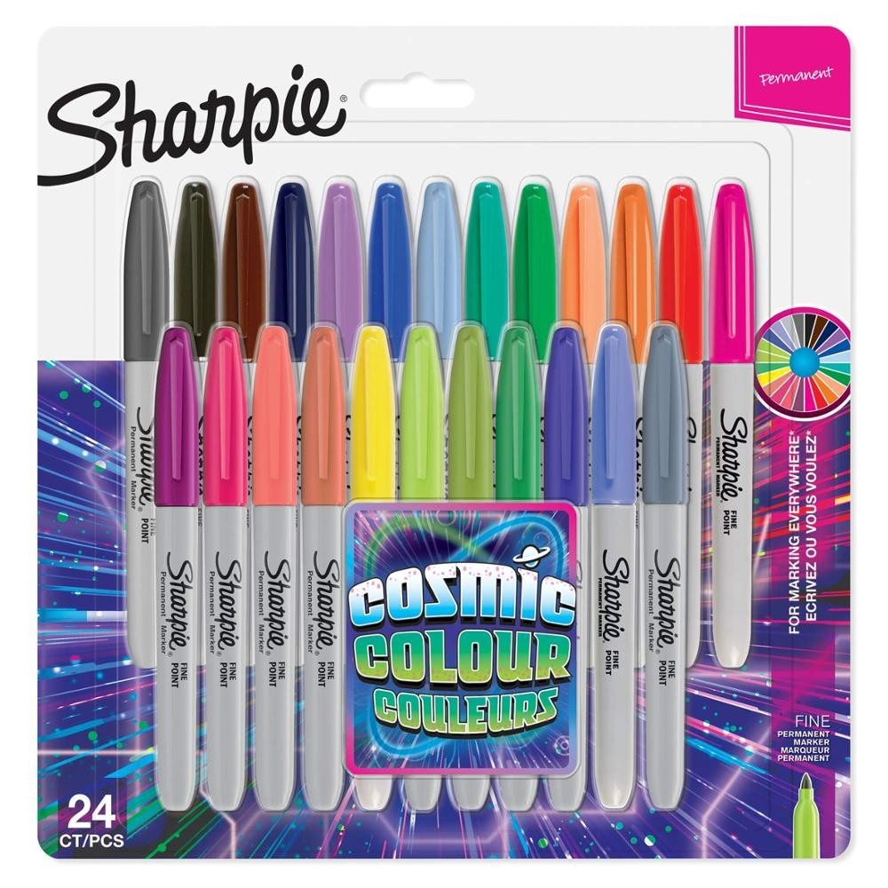 Marcador Sharpie Colores Cósmicos 24 Cores - Sharpie