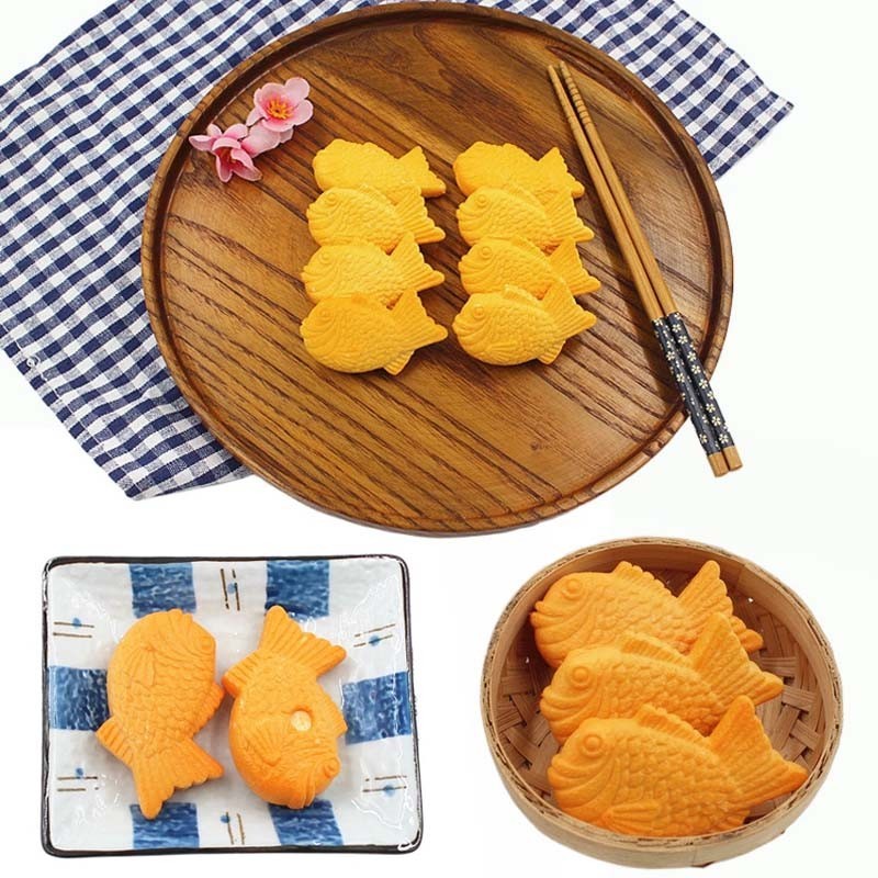 Modelo Artificial Taiyaki Falso Estilo Japonês Lanches Amostra De Comida Para Cozinha Decoração De Festa Em Casa