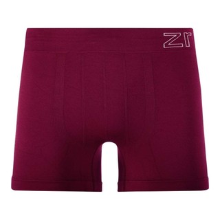 Cueca Boxer Plus Lisa ZR no cós Sem Costura Bordo em Oferta na Shopee