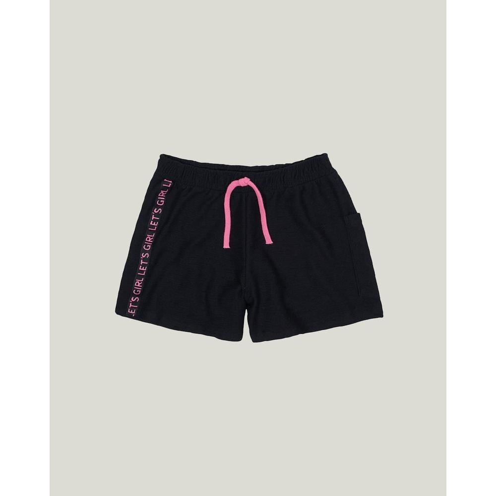 Short Malha Textura Menina Malwee Kids