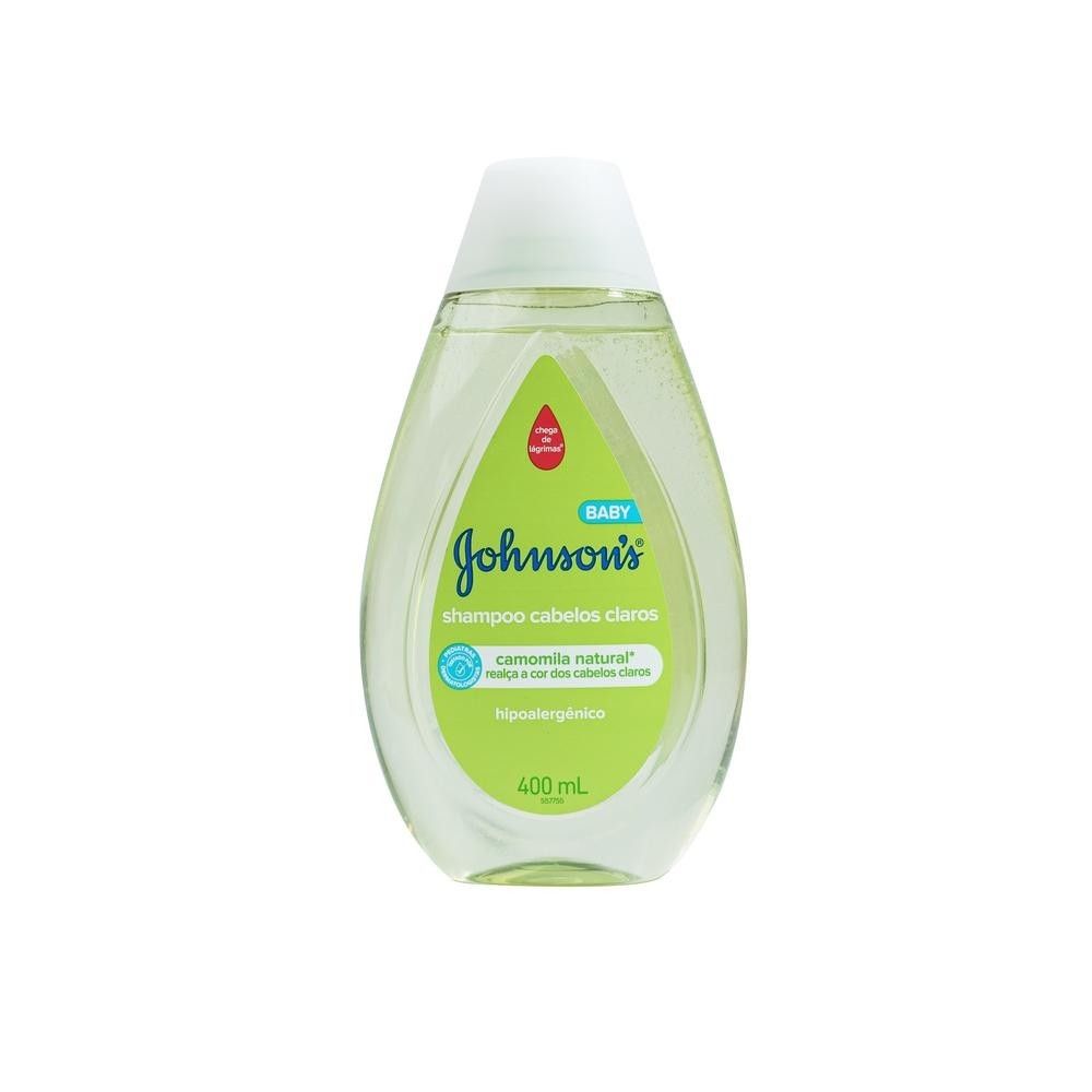 Shampoo Johnson's Baby Cabelos Claros 400ml - Mom & Baby