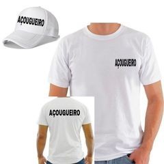 kit Camiseta+boné estampados Manolo Modas