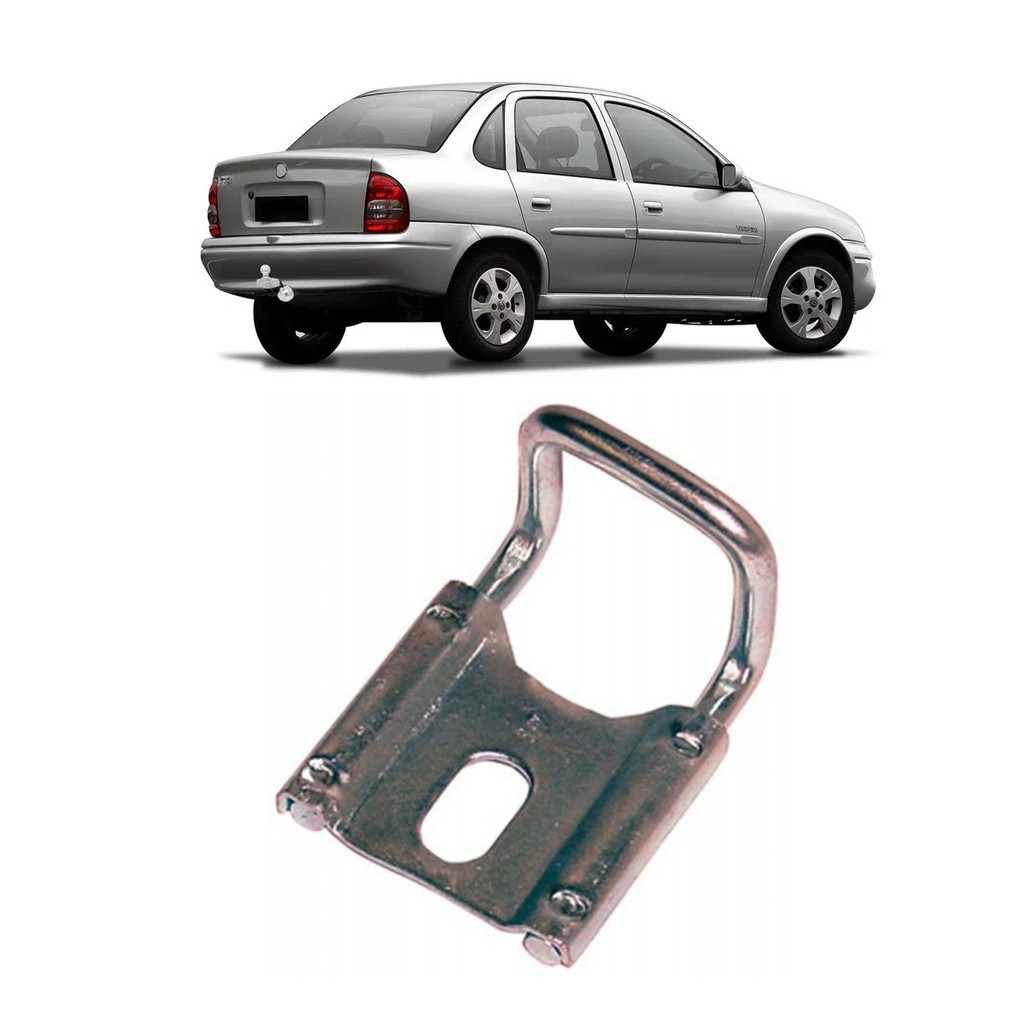 Batente Inferior Porta Mala Corsa 1994 Ate 2002 Vectra 1997 Ate 2005 Astra Sedan 2002 Em Diante Classic 1994 Em Diante Omega 1999 Em Diante