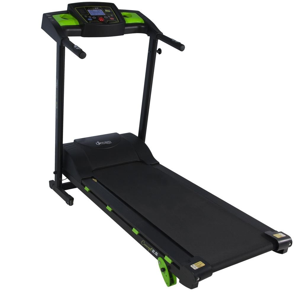 Esteira Elétrica Dream Fitness Concept 2.5 Com Inclinação E Amortecedor Academia Residenci...