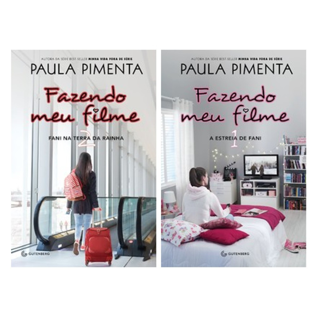 Coleção Fazendo meu Filme - Volumes 1 e 2 da obra de Paula Pimenta em Oferta na Shopee