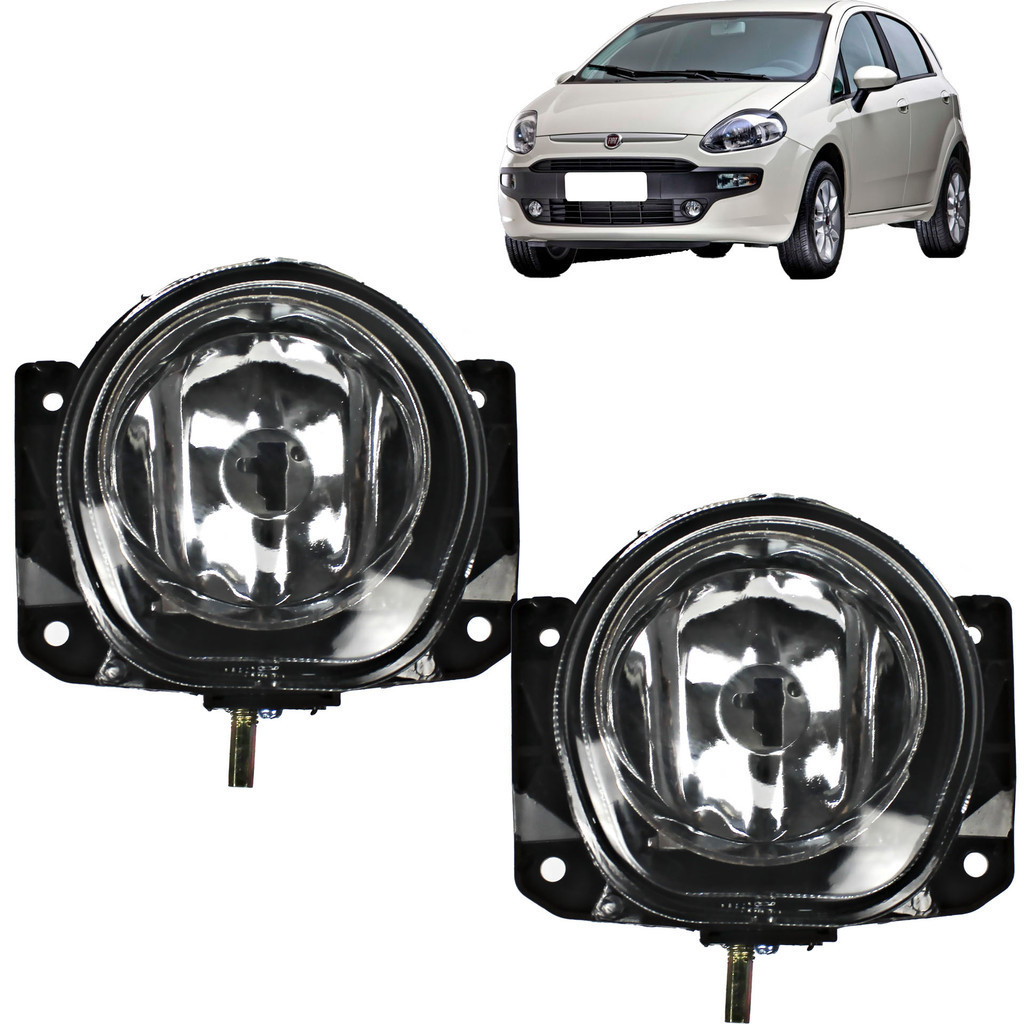 PAR Farol de Milha Fiat Punto 2011 2012 2013 2014 2015 2016 2017
