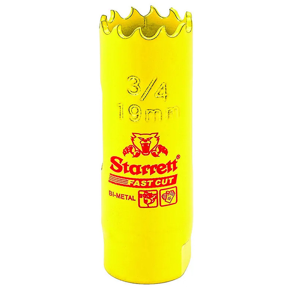 Serra Copo Fast Cut 19mm Starrett 3/4" Bi-Metal FCH0034-G em Oferta na Shopee
