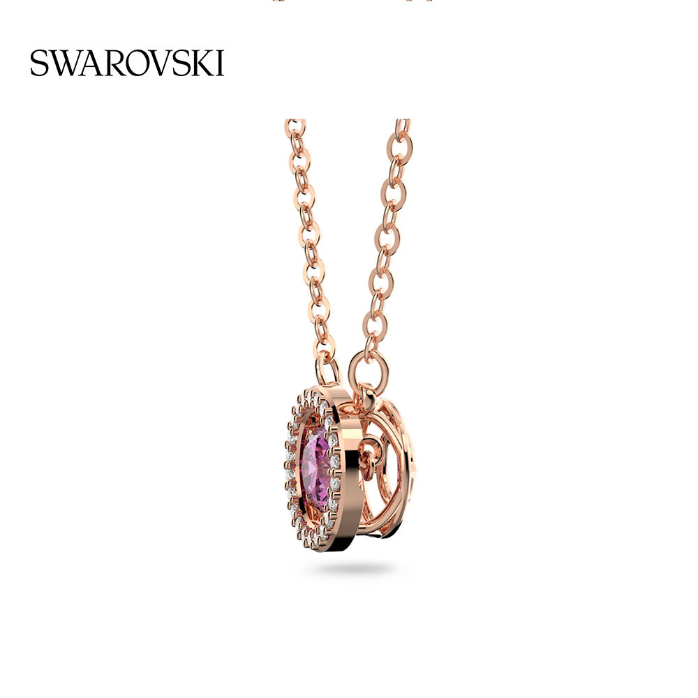 (Vem Com Caixa De Presente) Swarovski Pulsatile Heart Sparkling Dance necklace Sweater Chain X81 Swan series Colar Feminino