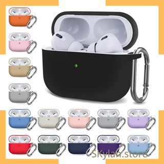 Capa Silicone protetora com gancho Compativel para Apple Fone sem fio Airpods pro / pro 1 em Oferta na Shopee