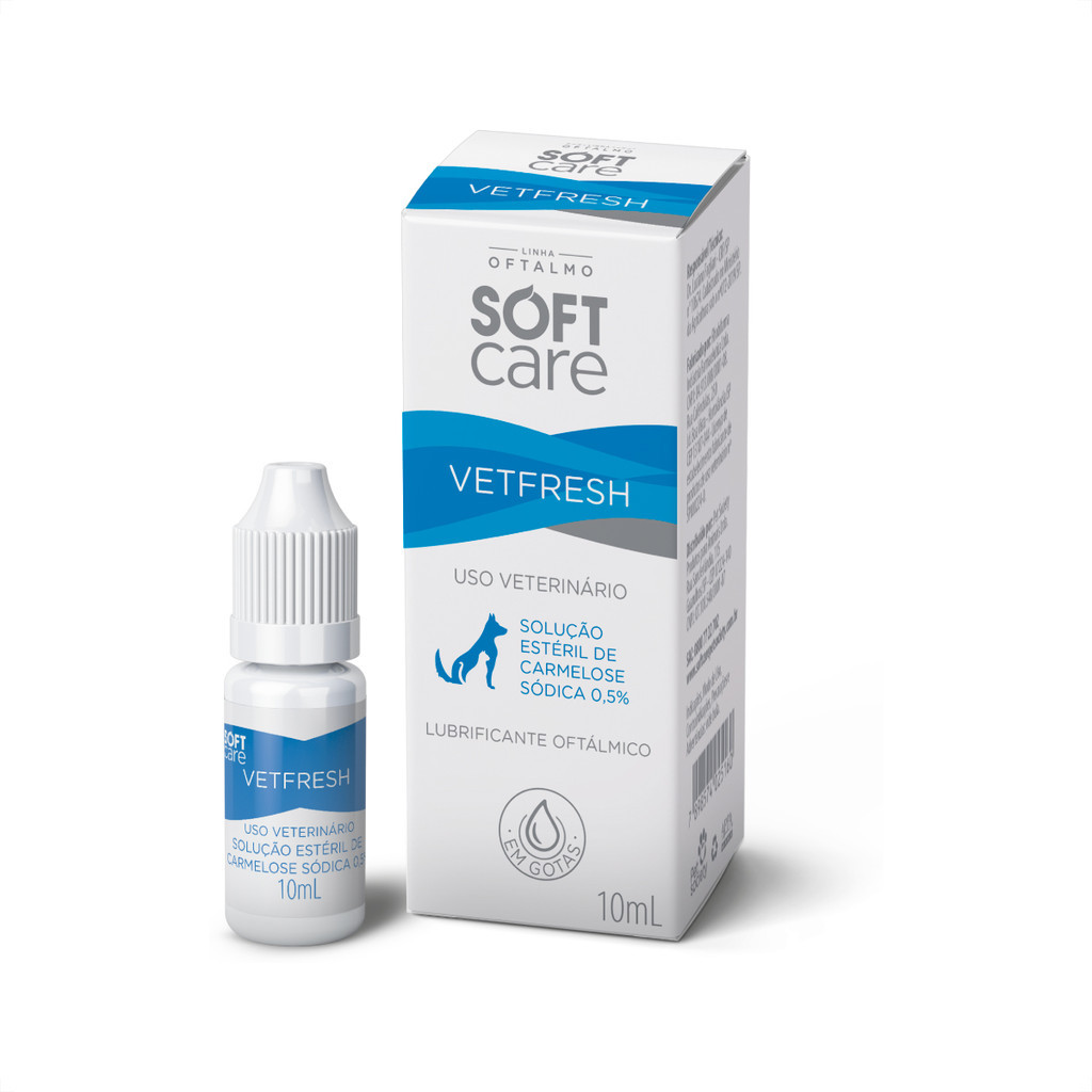 Vetfresh Solução Oftalmológica Soft Care - 10 mL