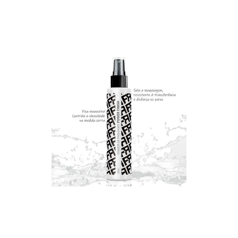 Detalhes do Fixador de Maquiagem Fran by Franciny Ehlke Power Finish - 120ml